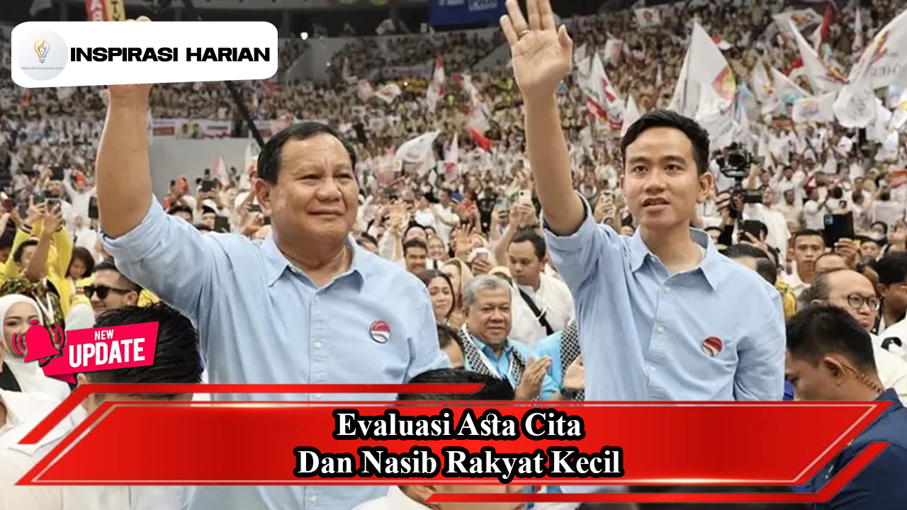 Evaluasi Asta Cita Dan Nasib Rakyat Kecil