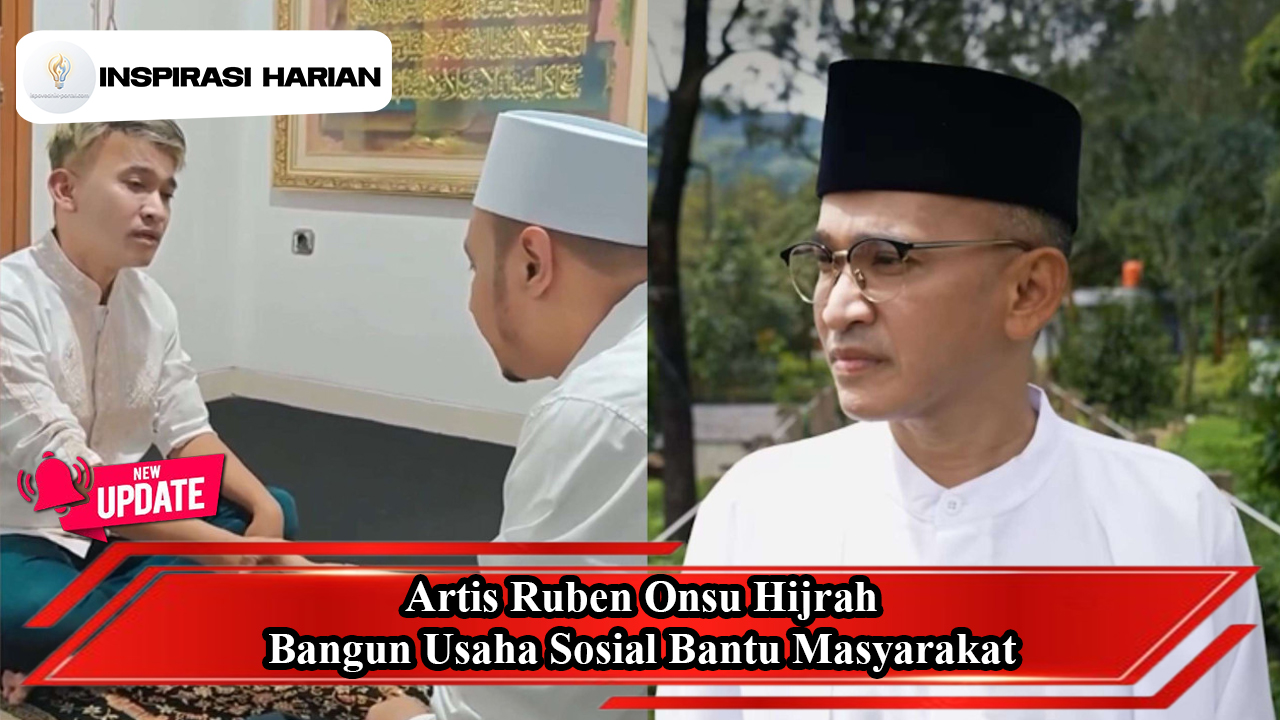 Artis Ruben Onsu Hijrah Bangun Usaha Sosial Bantu Masyarakat
