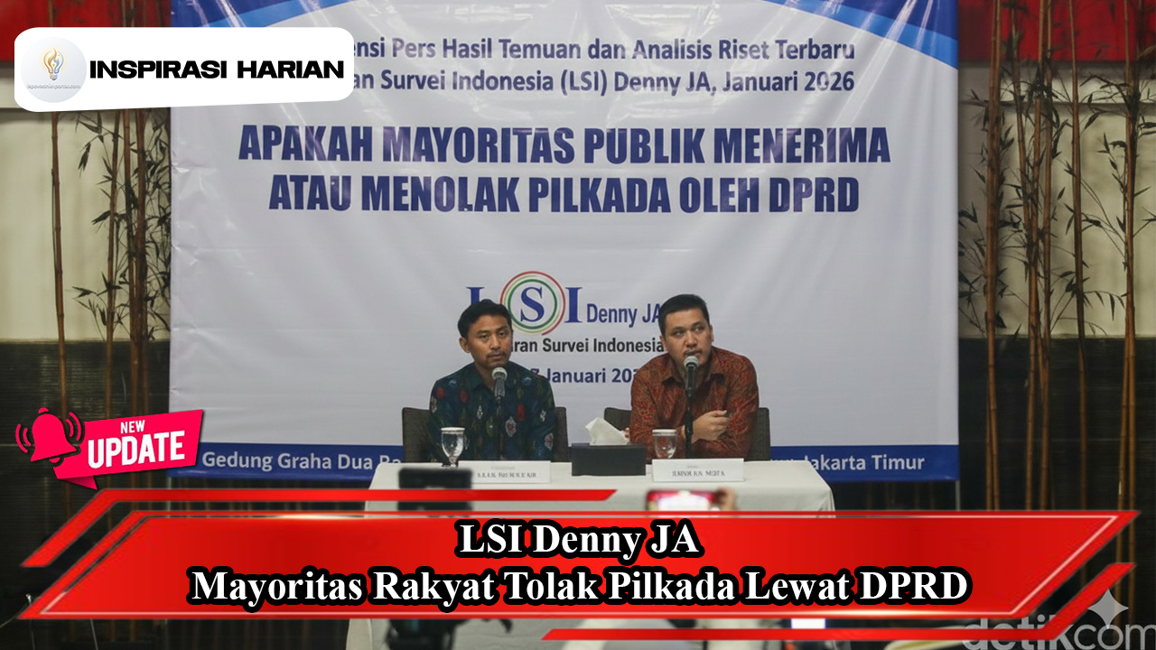 LSI Denny JA Mayoritas Rakyat Tolak Pilkada Lewat DPRD