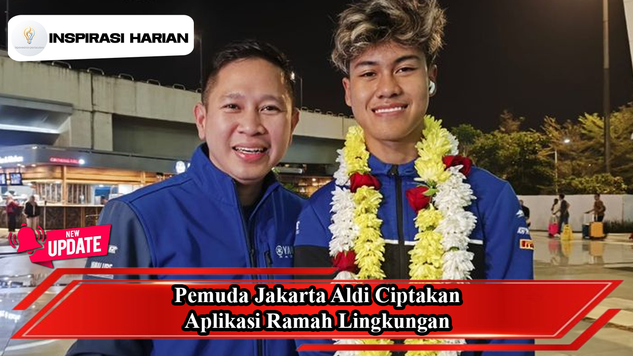 Pemuda Jakarta Aldi Ciptakan Aplikasi Ramah Lingkungan