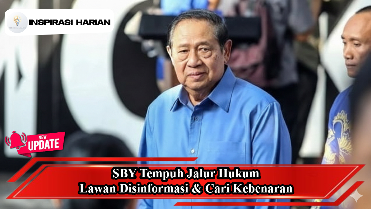 SBY Tempuh Jalur Hukum Lawan Disinformasi & Cari Kebenaran