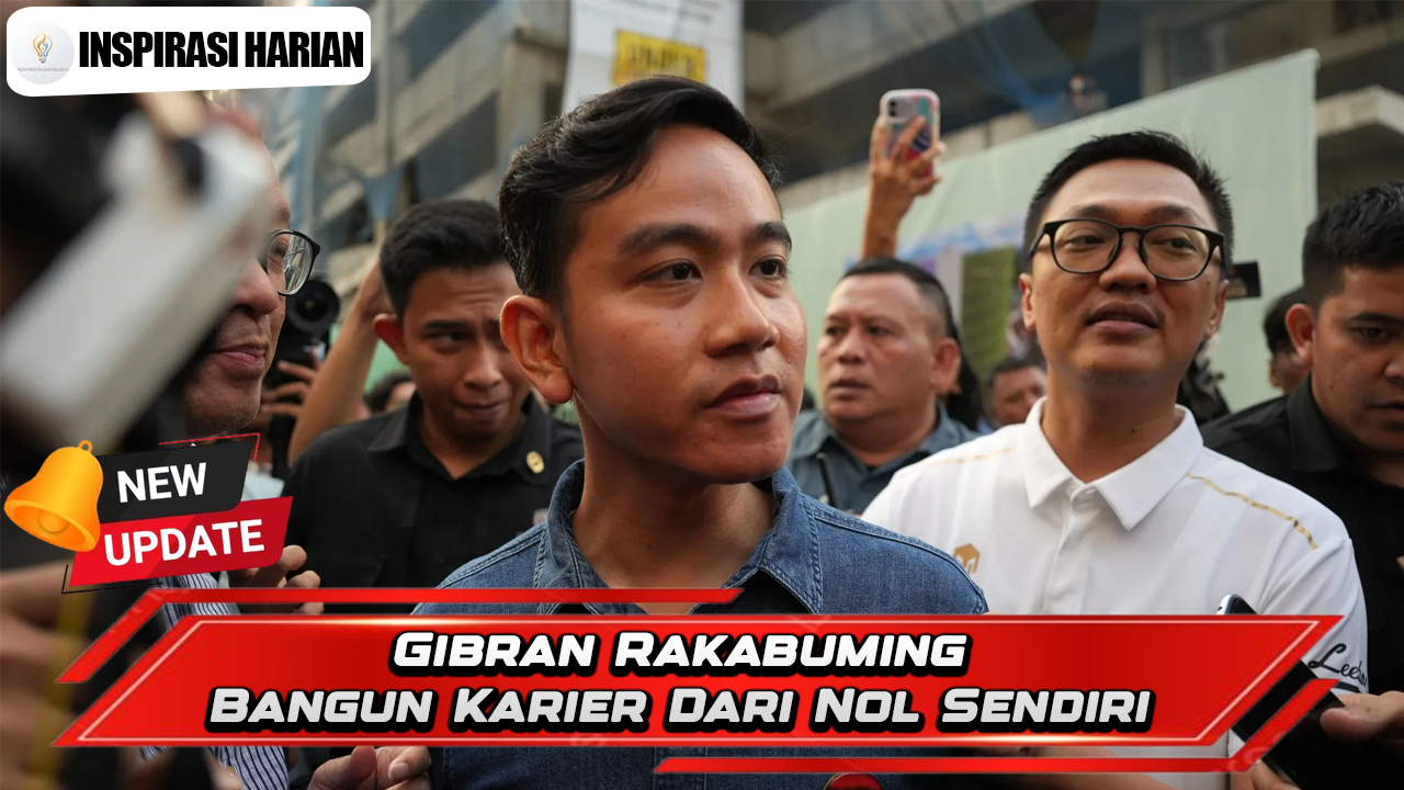 Gibran Rakabuming Bangun Karier Dari Nol Sendiri