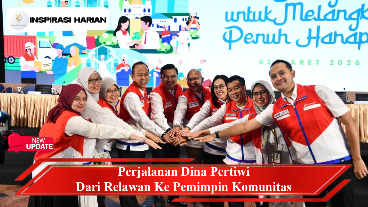 Perjalanan Dina Pertiwi Dari Relawan Ke Pemimpin Komunitas