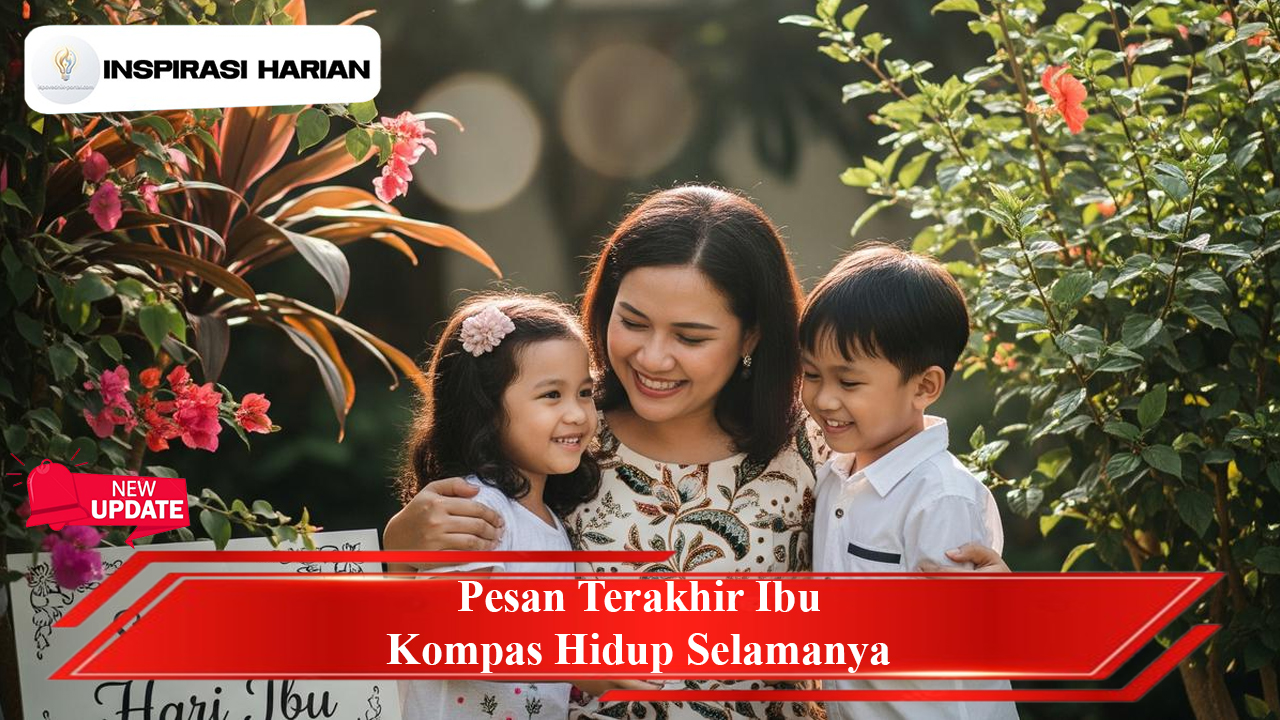 Pesan Terakhir Ibu Kompas Hidup Selamanya