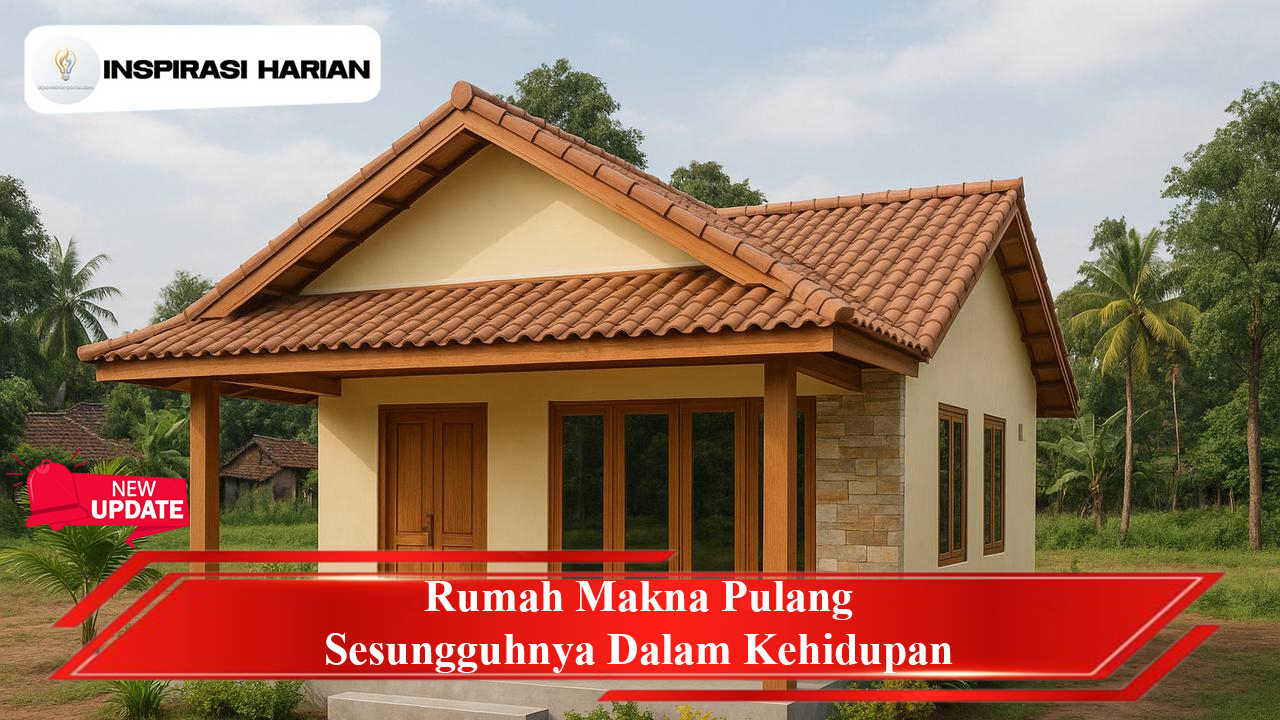 Rumah Makna Pulang Sesungguhnya Dalam Kehidupan