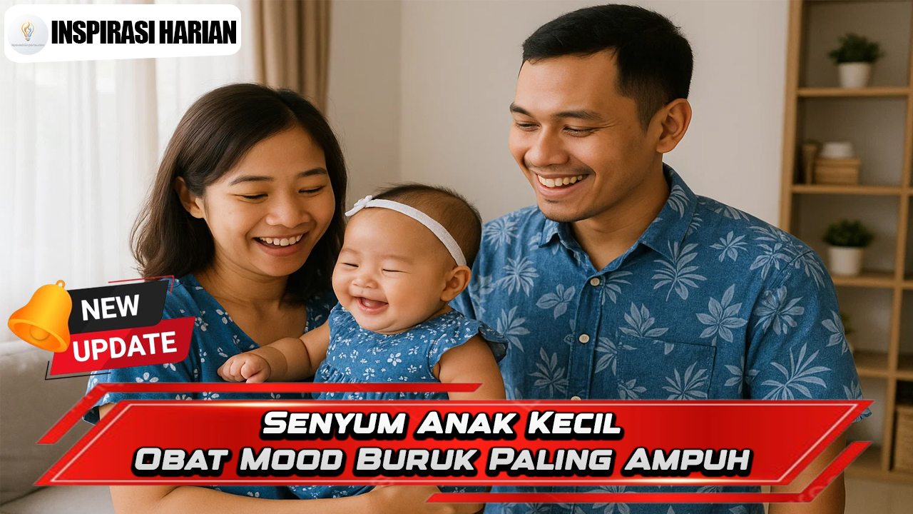 Senyum Anak Kecil Obat Mood Buruk Paling Ampuh