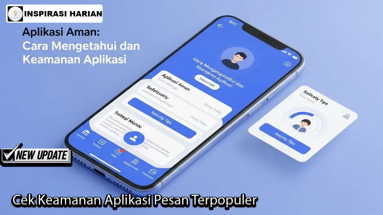 Cek Keamanan Aplikasi Pesan Terpopuler