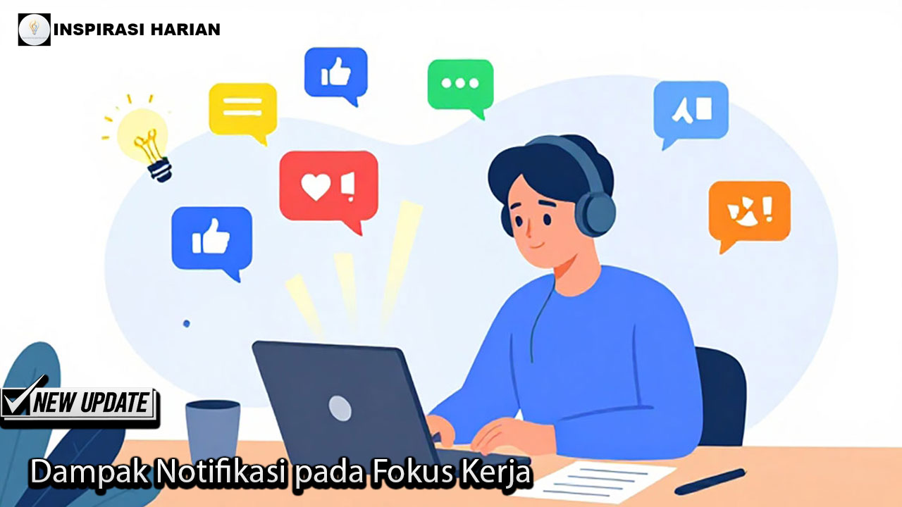 Dampak Notifikasi pada Fokus Kerja