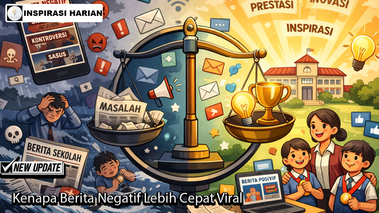 Kenapa Berita Negatif Lebih Cepat Viral