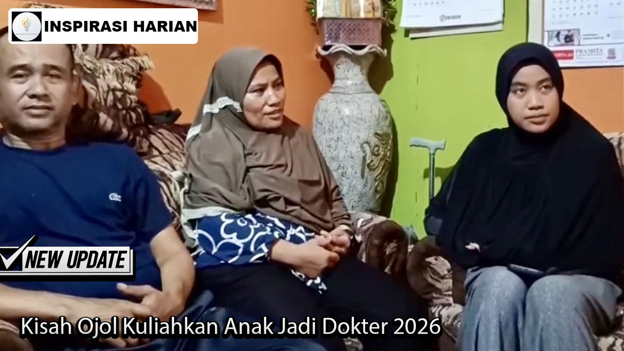 Kisah Ojol Kuliahkan Anak Jadi Dokter 2026