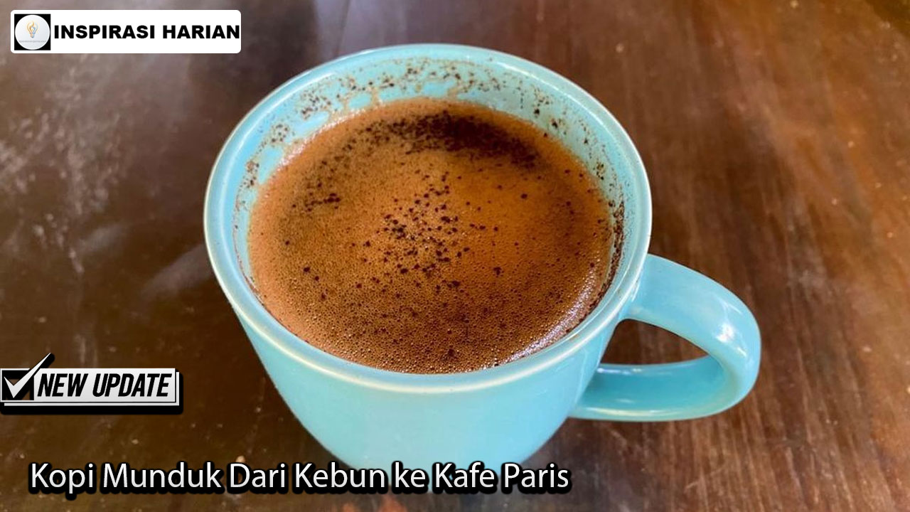 Kopi Munduk Dari Kebun ke Kafe Paris