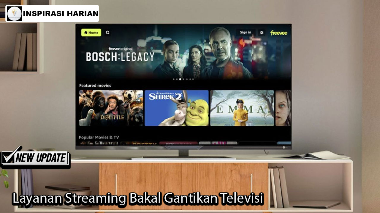 Layanan Streaming Bakal Gantikan Televisi