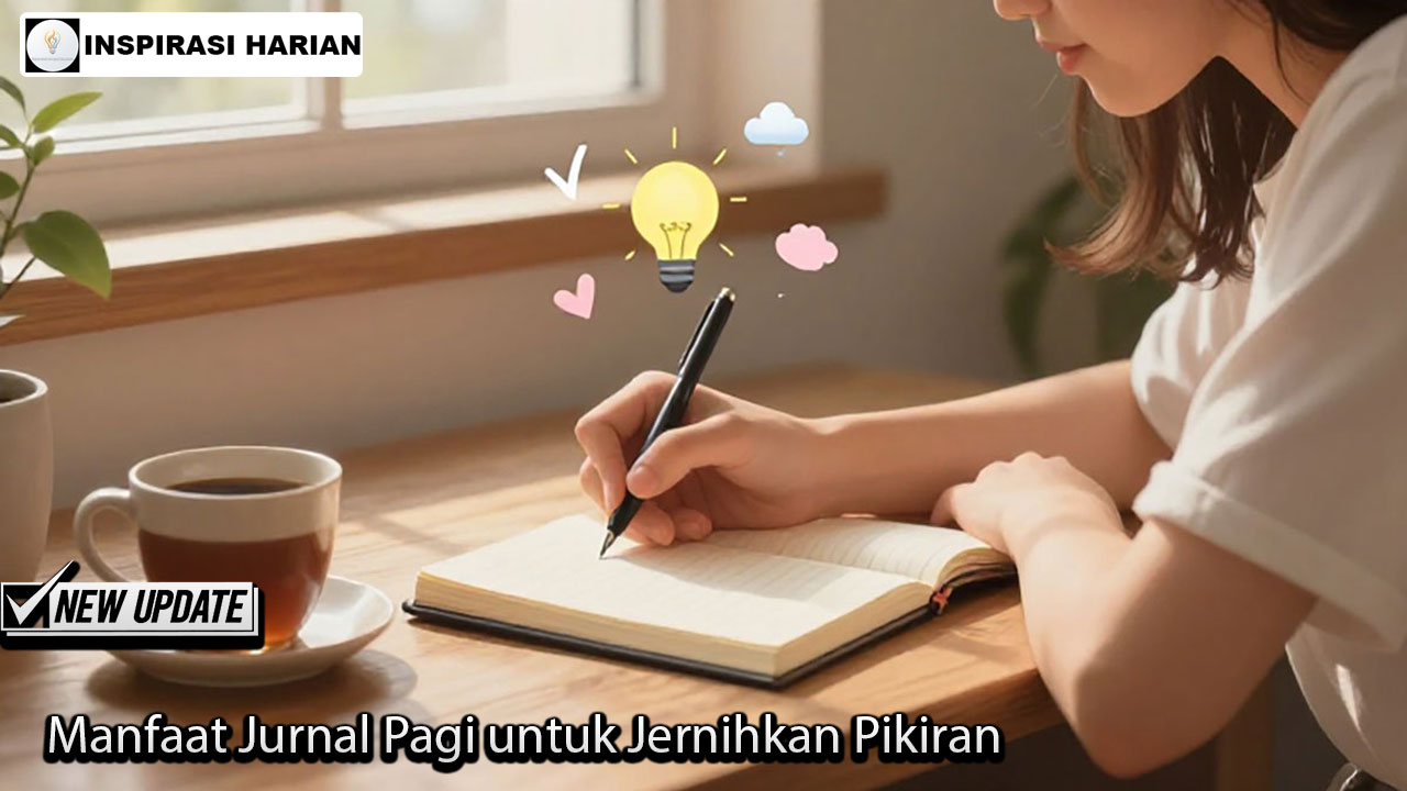 Manfaat Jurnal Pagi untuk Jernihkan Pikiran