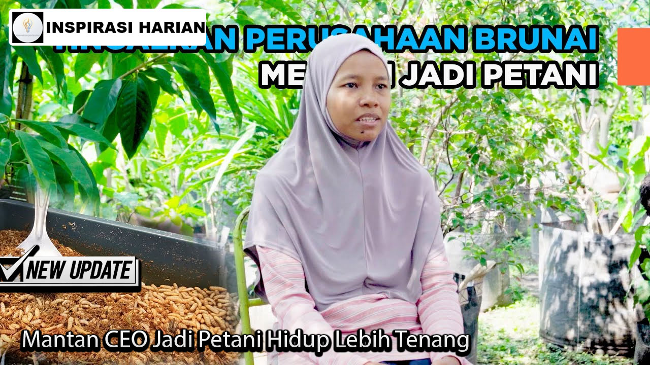 Mantan CEO Jadi Petani Hidup Lebih Tenang