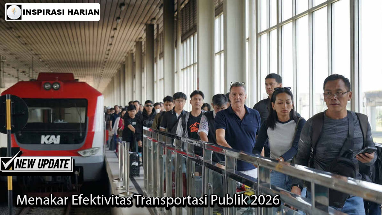 Menakar Efektivitas Transportasi Publik 2026