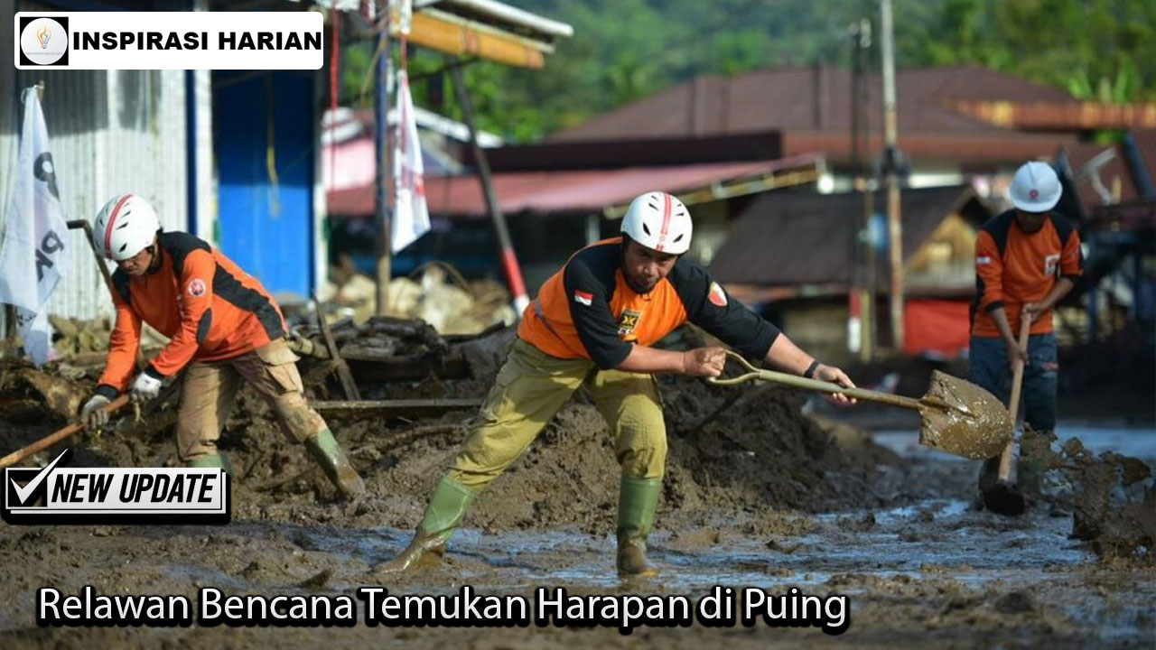 Relawan Bencana Temukan Harapan di Puing