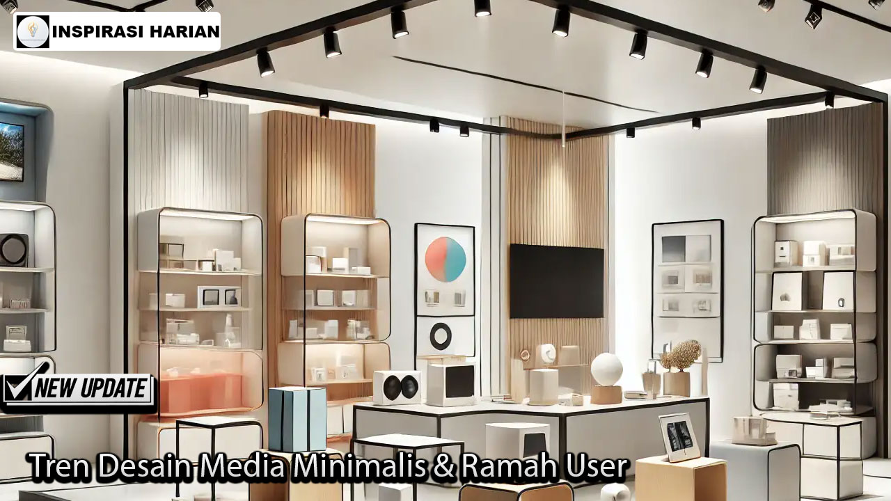 Tren Desain Media Minimalis & Ramah User